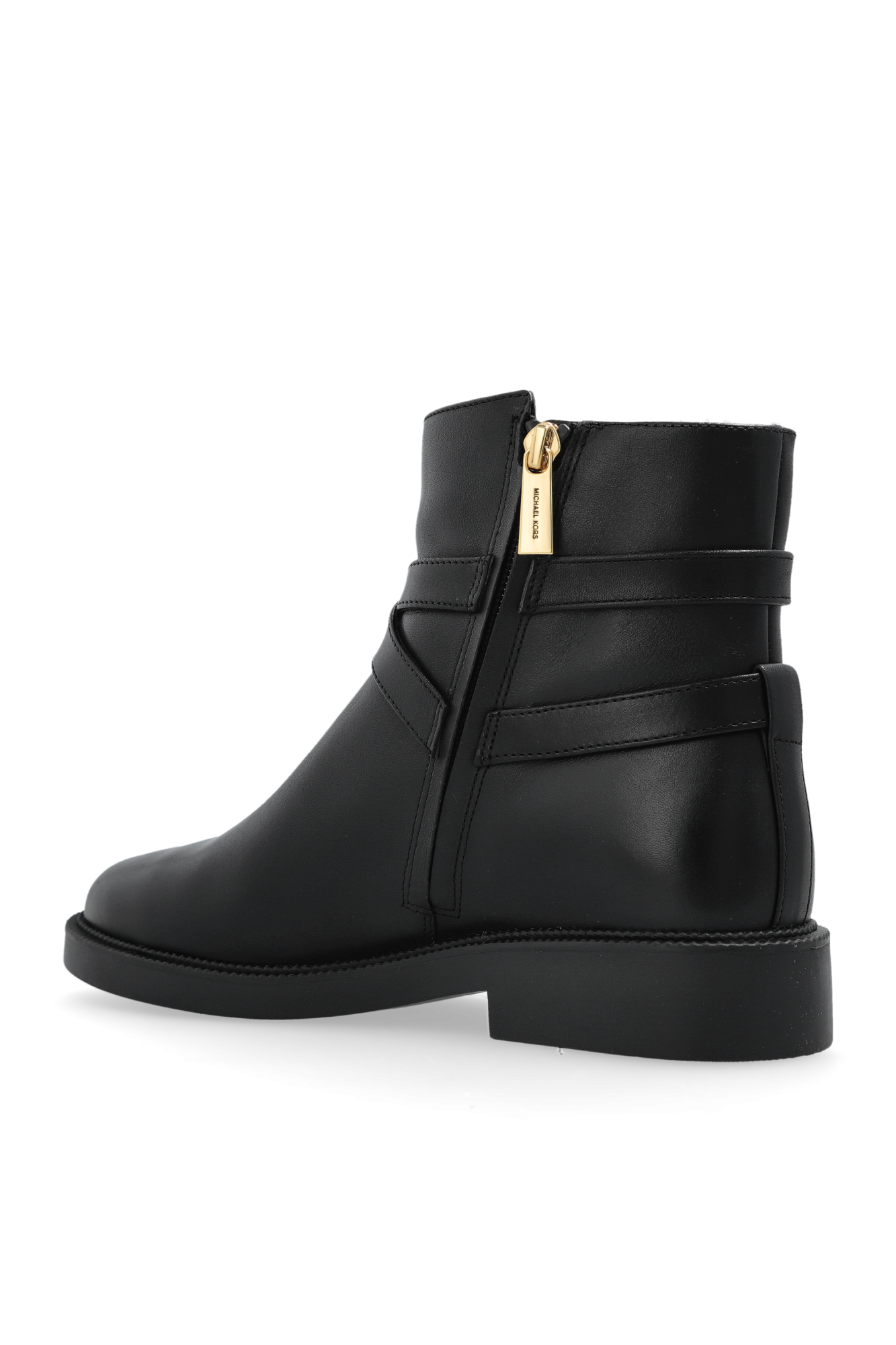ショートブーツ・ブーティ MICHAEL KORS  Ankle Boots Women Leather Black MICHAEL Michael Kors Ankle boots for Women | Online Sale up